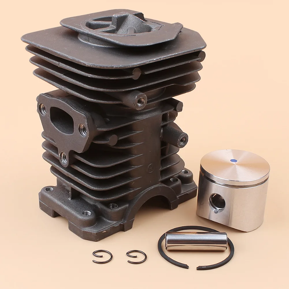 Kit de motor de anillo de pistón de cilindro de gran cilindro de 40MM compatible con Husqvarna 141 142 136 137 Jonsered 2040 CS2040 piezas de Motor de motosierra