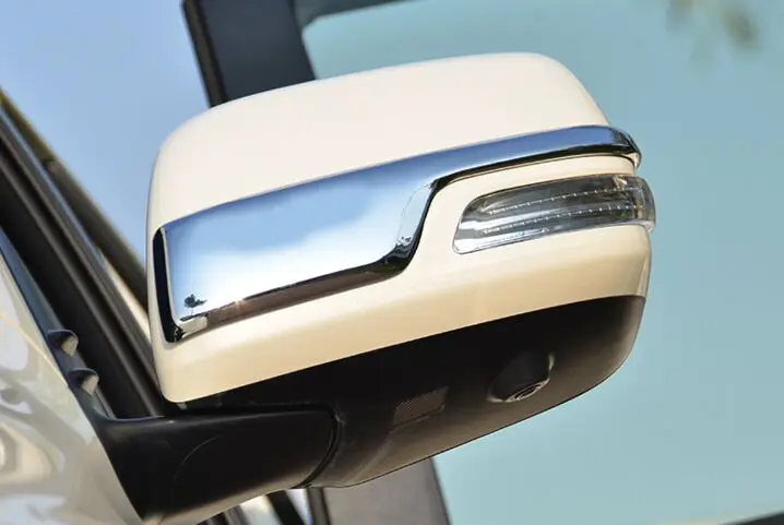 

2010-2016 Rear-View Side Mirror Cover Trim For toyota Land Cruiser Prado FJ 150 FJ150 Accessories 2pcs