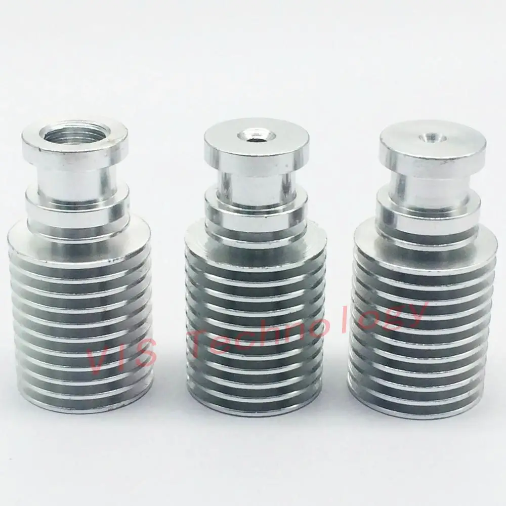 V6 All Metal J-head Hotend heat sink V6 Cooling Tube for 1.75mm 3.0mm Long or Short Distance 3D Printer Part Wholesale