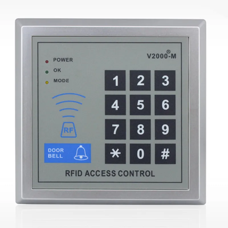 1000 User   ID Card Password Non-Contact  Door Access Control