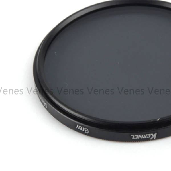 Venes 58 ミリメートルアクセサリー完全なフルカラーの特別なフィルターカメラレンズグレー