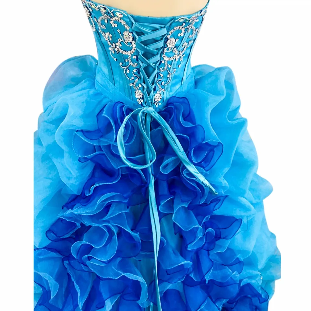 CHỐNG Puffy Chúa Phổ Biến Debutante Gown Royal Blue Quinceañera Dresses Giá Rẻ Quinceañera Gowns Sweet 16 Dresses Cho 15 Năm