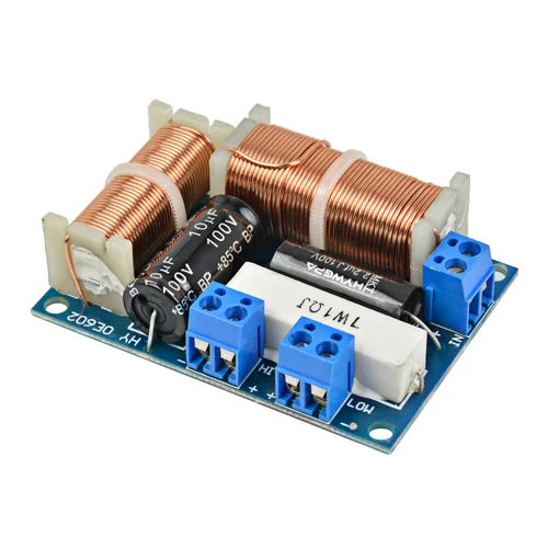 Imagen 2 del producto AIYIMA 2 uds altavoz divisor de frecuencia de Audio de 2 vías agudos graves 2 unidades filtros cruzados 80W estantería divisor de altavoz HIFI