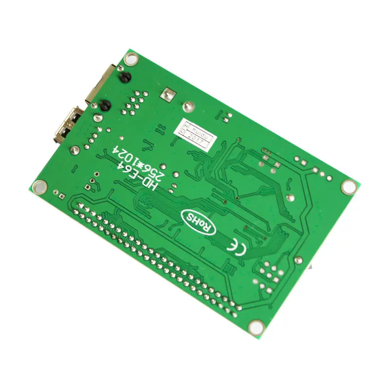 Huidu HD-E64 Ethernet ports led-bildschirm controller karte unterstützt single & Dual farbe Display modul führte Asynchrone Steuer Karte
