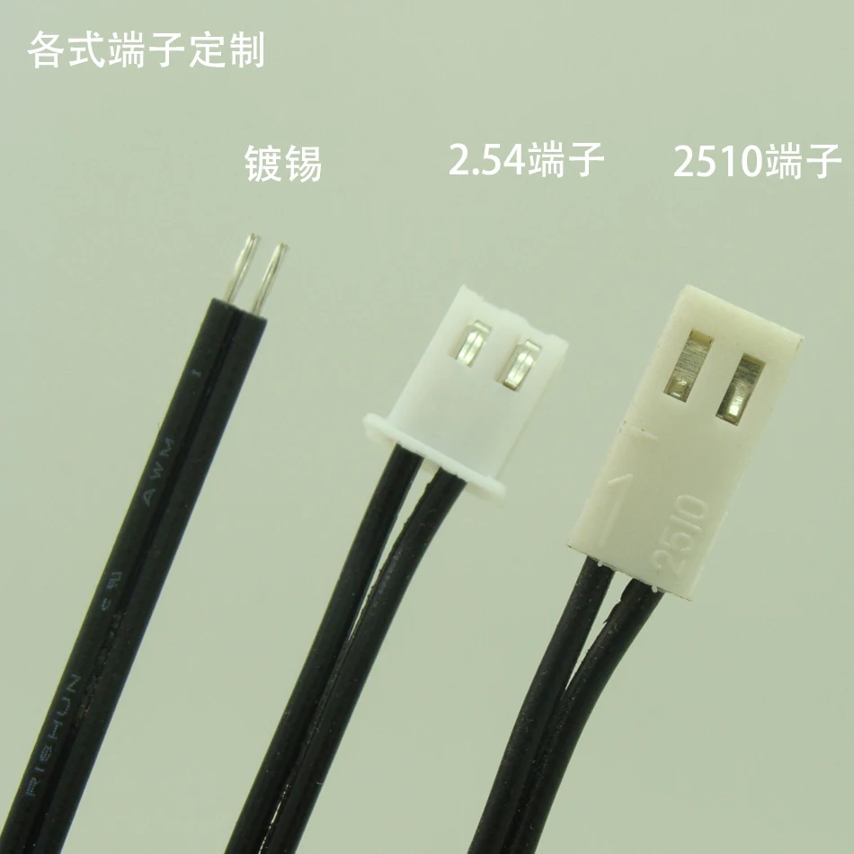 Silver plated / Silicone / PVC Cable NTC Thermistor 5K 10K 20k 50K 100K Waterproof Temperature Sensor Probe Thermal Resistance