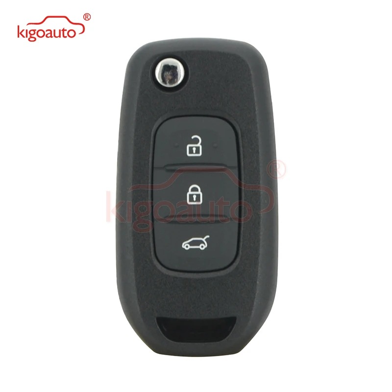 

KIGOAUTO Flip Remote Car Key CWTWB1G767 3 Button 434mhz PCF7961 4A Chip for Renault Kadjar Captur 2013 2014 2015 2016 2017