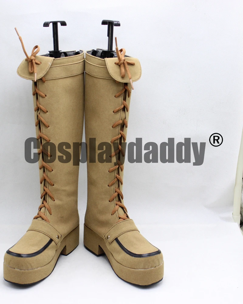 

Sword Art Online Lisbeth Cosplay Long Shoes Boots X002