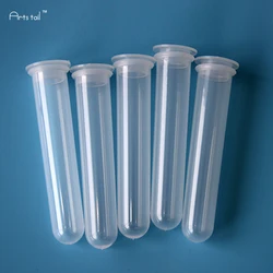 20 ml Centrifuge Tube Plastic Test Tube EP Flat Socket Cap Round Bottom Sample Bottle Thick Wall Appropriate Elasticity 20PCS