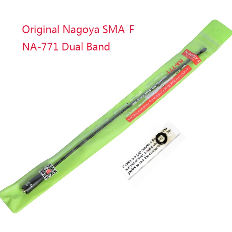 

Original Nagoya Na-771 SMA-F 144/430Mhz VHF/ UHF Antenna For Kenwood WOUXUN Two Way Radio Baofeng UV-5R Walkie Talkie Antenna