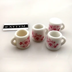 Wholesale 50pcs/Lot Cup Shape Ceramic Pendant For DIY Miniature Teacups