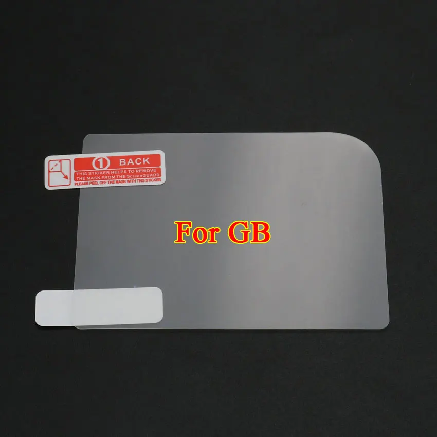 2 pcs หน้าจอ LCD เลนส์พลาสติกป้องกันฟิล์มสำหรับ Gameboy Advance กระเป๋าสำหรับ GBA SP GBC GB GBP คอนโซล