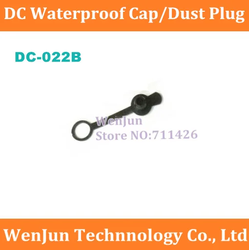 Free Shipping  DC-022B DC Waterproof Cap for 2.5/2.1mm DC Power Jack Dust plug 1000pcs/lot