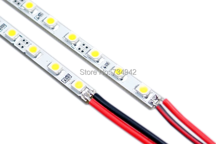 Super Slim 19.7 inch 4mm SMD3528 Warm White Rigid LED Strip lighting 72LEDs LED Rigig Light for Light Box LED Rigid Strip Light