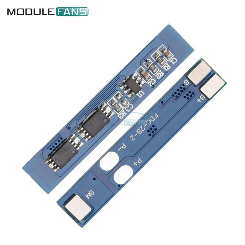 2S 3A 7.4 8.4V 2 Cell Pack Li-ion 18650 Lithium Lipo Battery BMS Board PCB Overcharge Overcurrent Short Circuit Protection