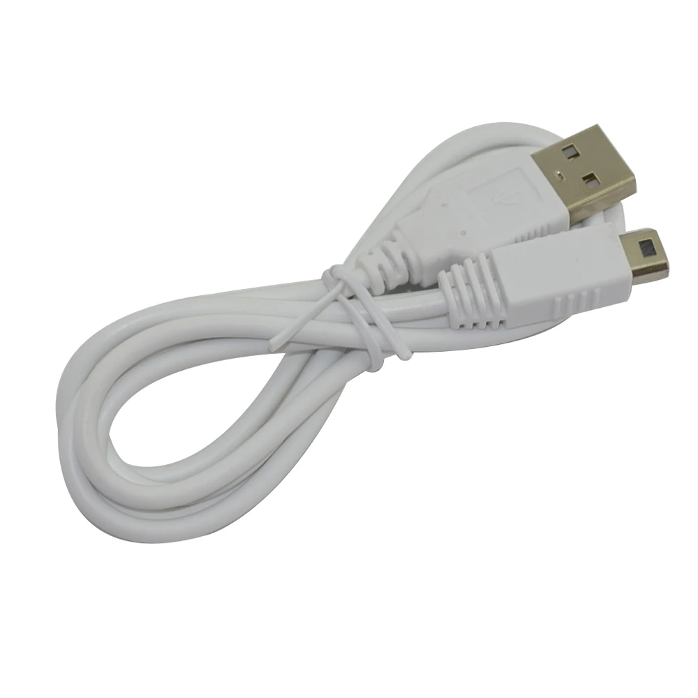 100pcs wholesale for WiiU Gamepad  1M Charger Power cable USB Data Charging Cable