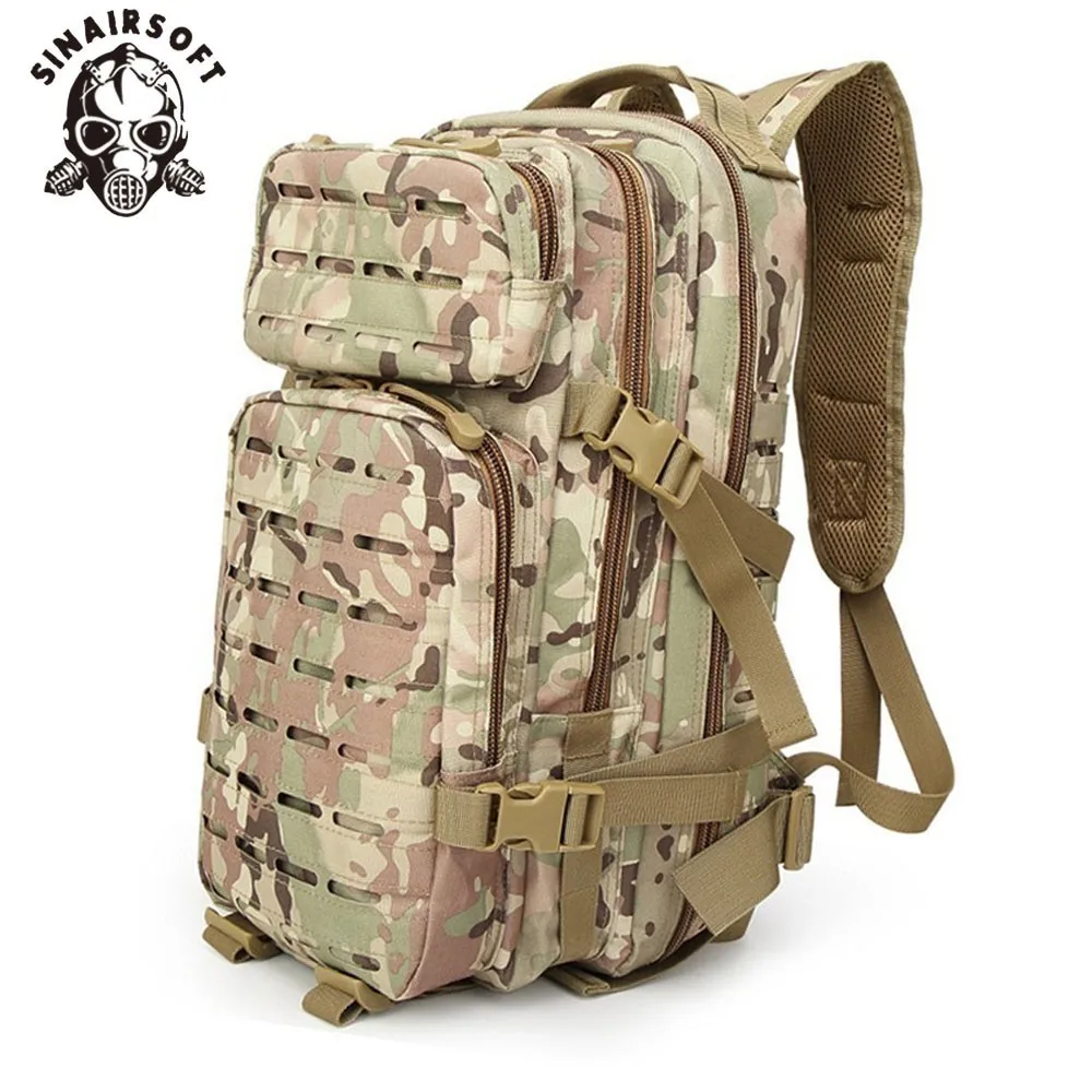 3P Military Bag Army Tactical Outdoor Camping Men's Military Tactical Backpack Oxford For Cycling Hiking Sports Climbing Bag 30L