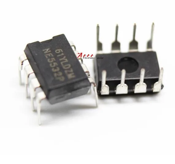 10PCS NE5532P NE5532 DIP-8 Audio High performance frequency-drop/low noise