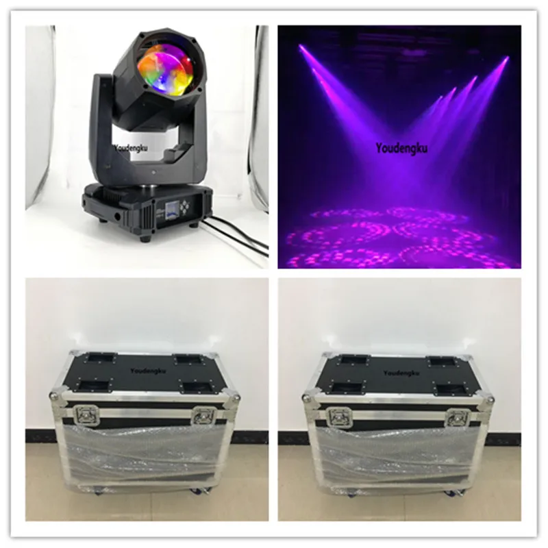 

4 pcs with flightcase sharpy beam 4 in 1 RGBW led movinghead 80w led mini super beam moving head light