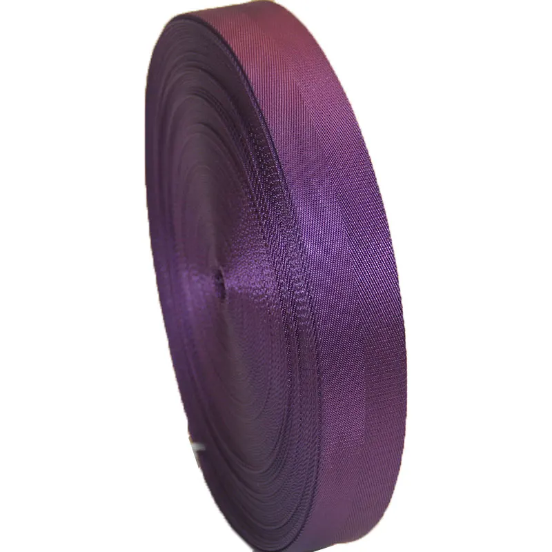 High Quality Herringbone Tape Nylon Webbing 100% 38MM Wide 1.5 Inch  1.35MM Thickness 50 Yards/Lot