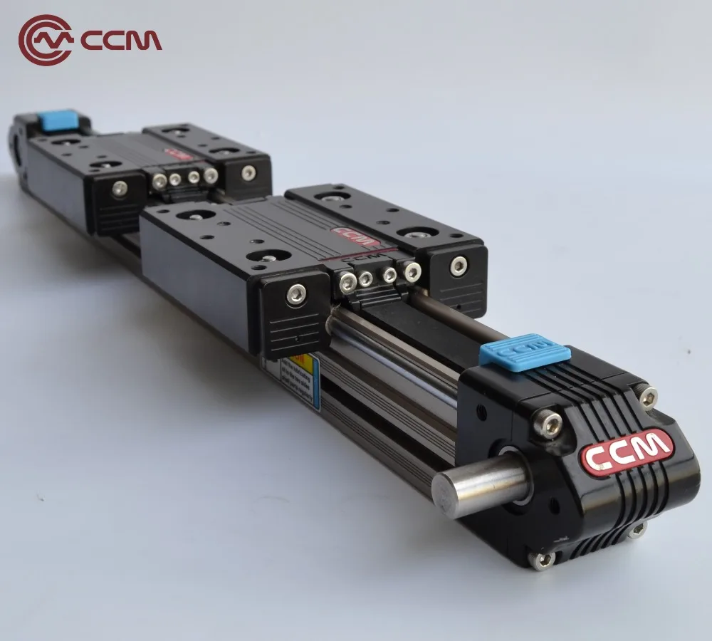 Two carriages linear guide rails 1000mm on sale