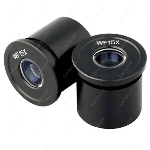 Accessories Eyepieces-AmScope Supplies Pair of WF15X Microscope Eyepieces (30.5mm)