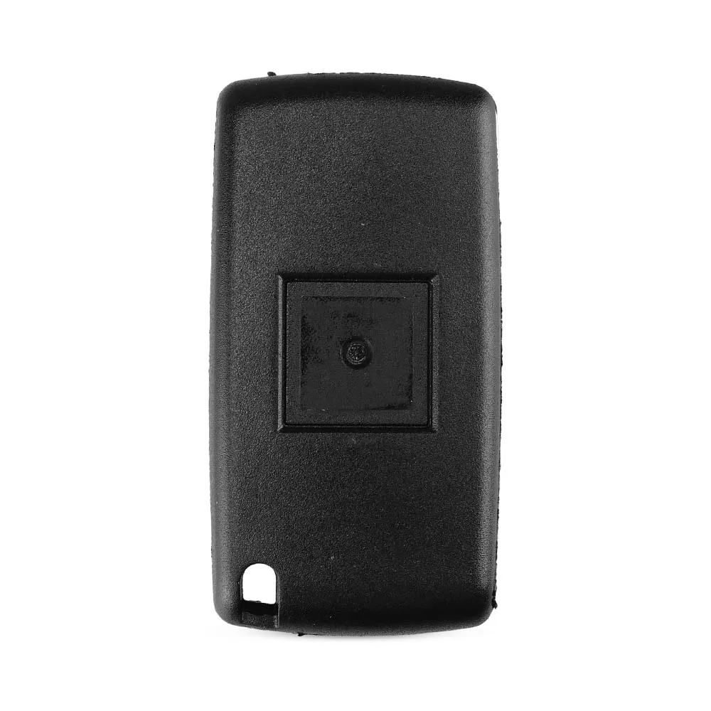 KEYYOU-llave de repuesto plegable con 2 botones para Citroën, carcasa de mando a distancia, para C2, C3, C4, C5, C6, C8