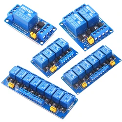 3V 3.3V 1/2/4/6/8 Kanaals Relais Module Hoge en lage Niveau trigger Dual Optocoupler Isolatie 3.3V Relais Module