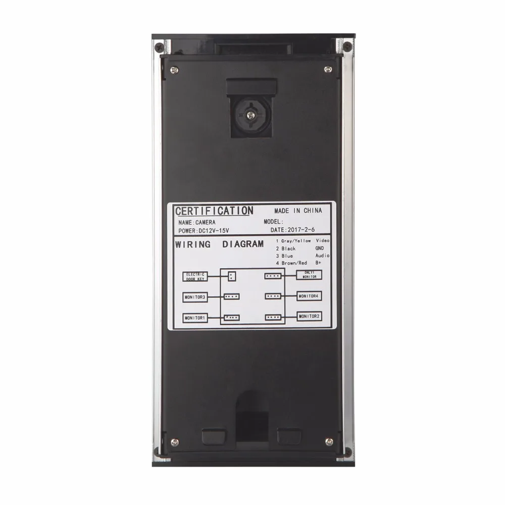 Smartyiba Rfid Controle Video Intercom 7 Inch Monitor Video Deurtelefoon Deurbel System Rfid Access Deur Ir Camera Voor 12 familie