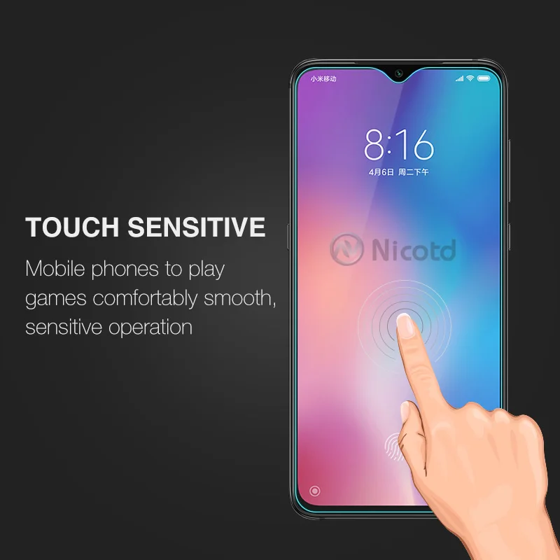 Protective Glass For Xiaomi Mi 9 8 Pocophone F1 Screen Protector HD Glass tempered Film For Redmi 6 Pro 6A Note 5 Mi A1 A2 Lite