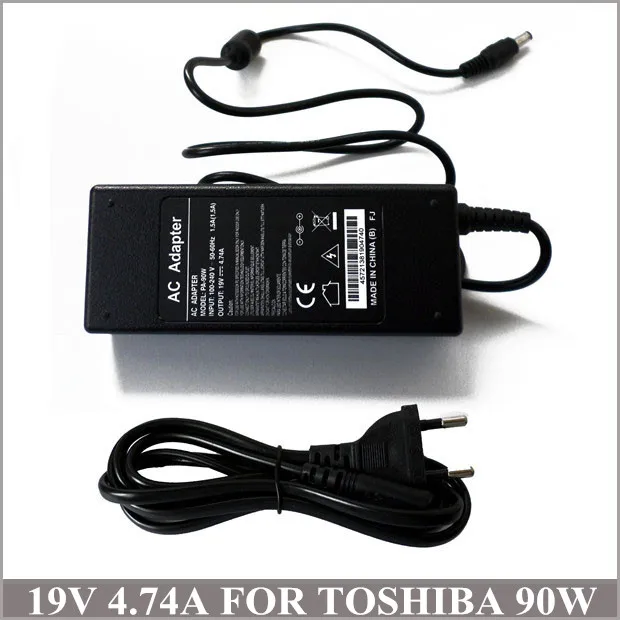 

19V 4.74A 90W Laptop AC Adapter Charger Carregador de Notebook Universal For Caderno Toshiba Satellite C840 C850 C850D