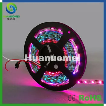 

Addressable led strip 5050 DC12V non-waterproof colorful flexible light with SMD48leds/m