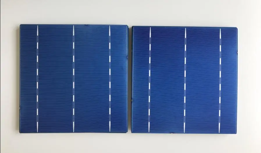 100pcs Poly-Crystalline Silicon Solar Cells 156mm x 156mm 18% Efficiency A Grade For Make Solar Panel