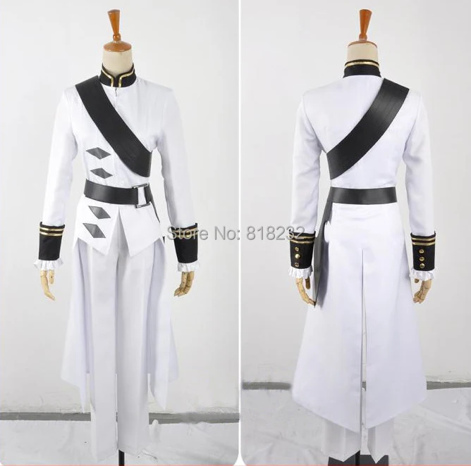 Seraph of the end Ferid Bathory Uniform Outfit Anime Cosplay Costumes