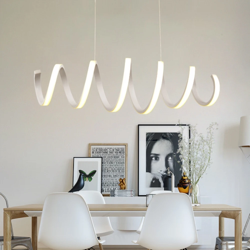 Modern Led Pendant Light Hanging lamp For Dining Room Bar Minimalism Suspension luminaire Suspendu Pendant Lamp Lighting Fixture