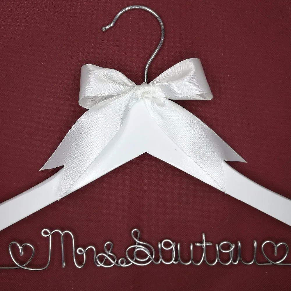 Personalized Wedding Hanger, name hanger, brides hanger