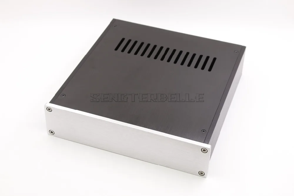 T-2205 Full Aluminum Headphone Enclosure Amplifier Chassis DAC Box Premplifier Case BZ2205B