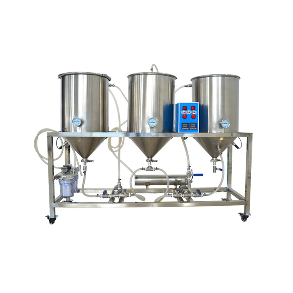 Semi-automatic Craft Beer Machine Beer Kit 50L Homebrew Beer Brewing Brewery Cerveza Beer Maker For Home Brew