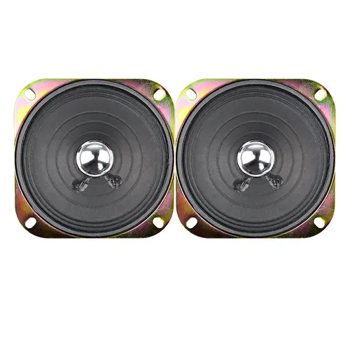 Imagen 2 del producto AIYIMA 2 uds altavoces de Audio portátiles de 4 pulgadas columna altavoz de sonido de música de rango completo 8 Ohm 5 W altavoz DIY para cine en casa