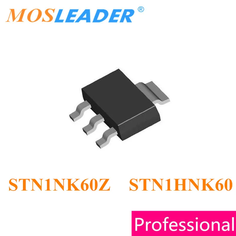 

Mosleader STN1NK60Z STN1HNK60 SOT223 100 шт. 1000 шт. STN1NK60 N-Channel, сделано в Китае, высокое качество