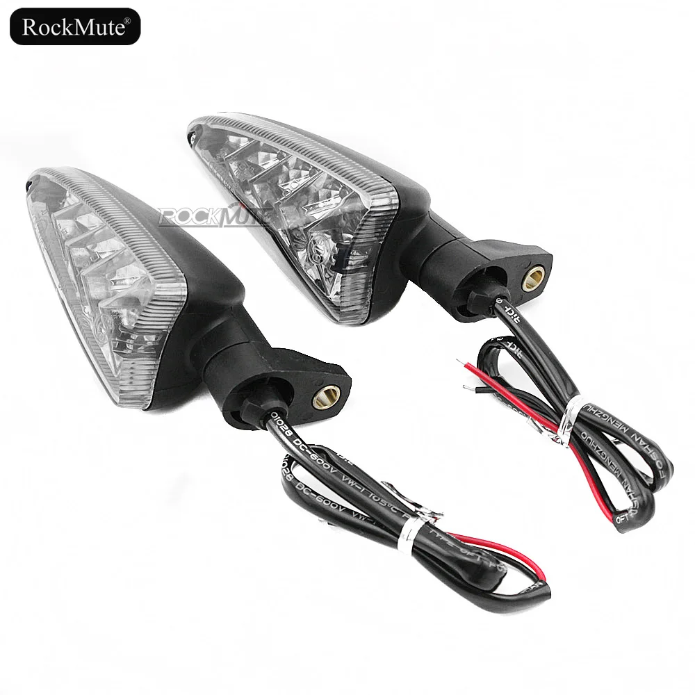 LED Turn Signal Indicator Lights For Triumph Daytona 675/R Tiger 800/XC 1050 2009-2018 Motorcycle Front/Rear Blinker Lamp 1 pair