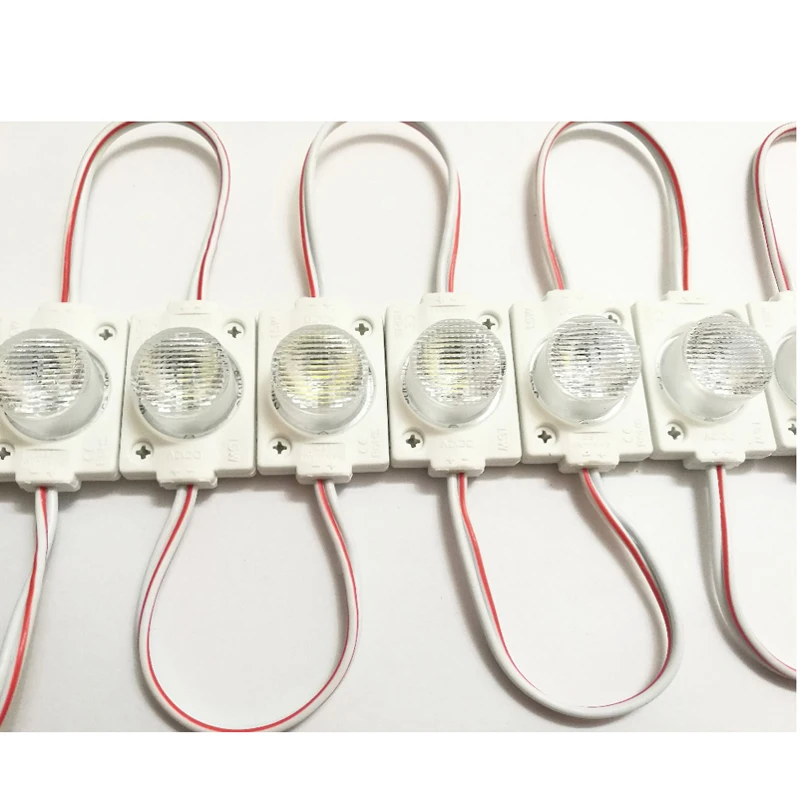 Imagem -02 - Módulo de Injeção Difusa 12v à Prova D20 Água 20 Peças por Corda Quente Branco 100 Peças Lote Dc12v 1.5w 200lm