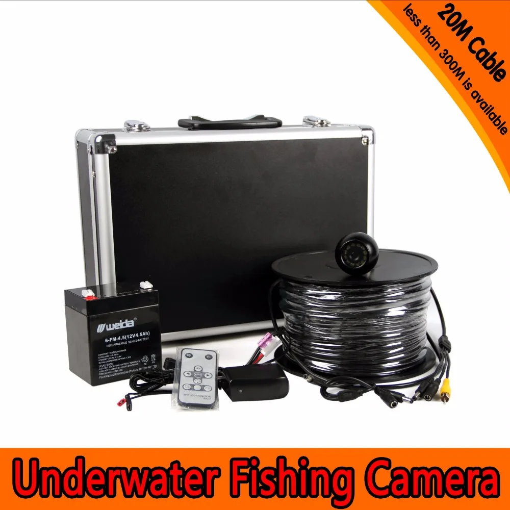 

7 Inch Screen 20M Water-Proof 650TVL Fishing Camera AV Handheld Endoscope