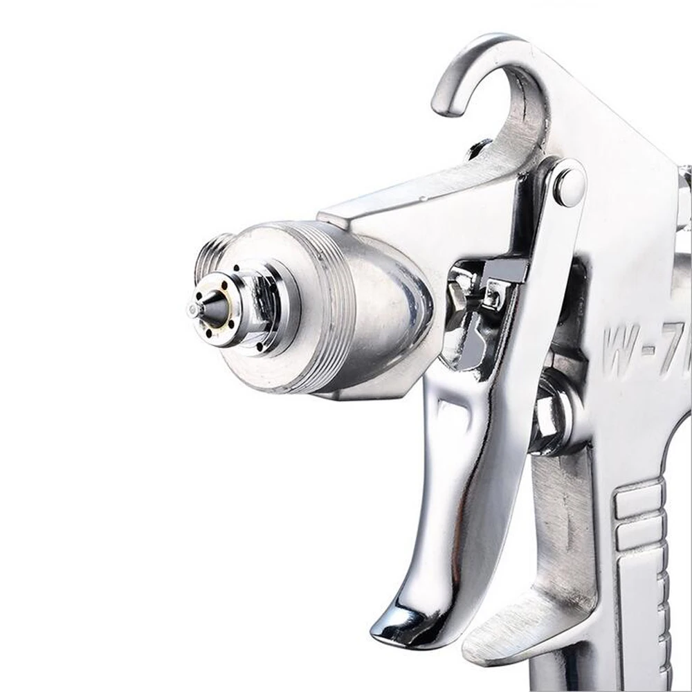 W-71 Professional Furniture Paint Guns W71 Spray Gun Airbrush Sprayer Alloy Painting Atomizer Tool With 400ML Hopper For Cars