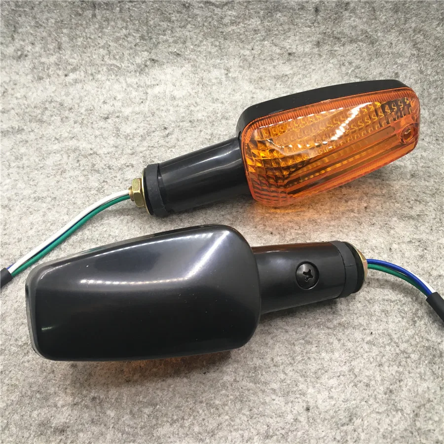 2PC Front Rear Motorcycle Turn Signal Lamp Light Scooter Indicators Flashers For Honda CB1300 X4 CB1000 CB400 SuperFour