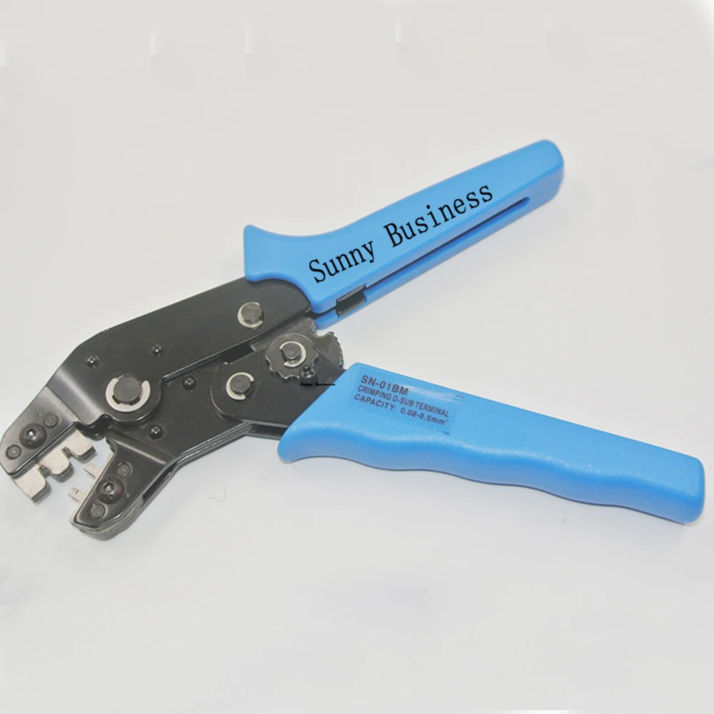 DBWLI SN-01BM Crimp Tool for JST, ZH1.5, 2.0PH , XH2.54 2.54mm,EH, SM, Connectors  For D-SUB Terminals Sq.mm 0.08-0.5 AWG28-22