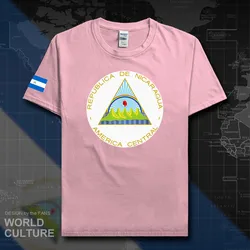 Nicaragua men t shirts fashion jerseys nation team cotton t-shirts clothing tees country sporting footballer NIC Nicaraguans 20
