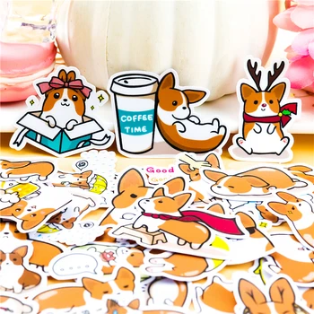 39pcs Creative Cute  Self-made Coco dog  scrapbooking for Phone Luggage Cartoon fairy Paper stickers / Waterproof stickers