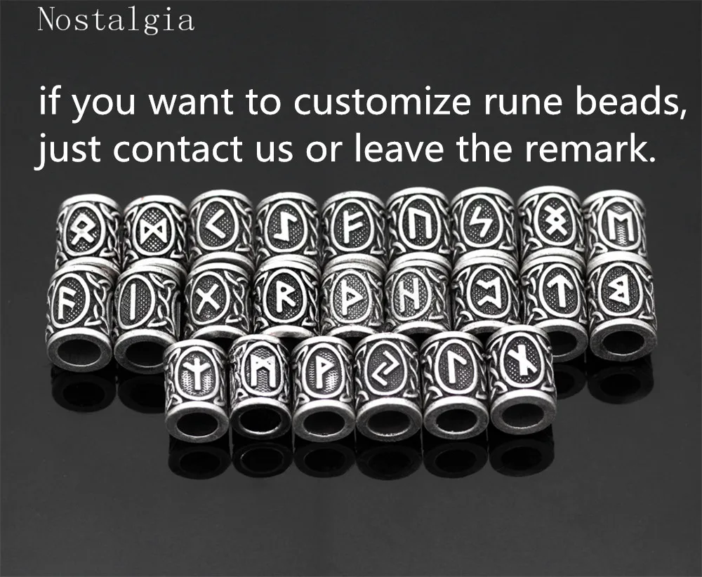 Mjolnir Viking Runes Beads Scandinavian Norse Celt Axe Bracelet Nordic Rune Ax Wristband Bangle For Men Amulet Talisman Jewelry