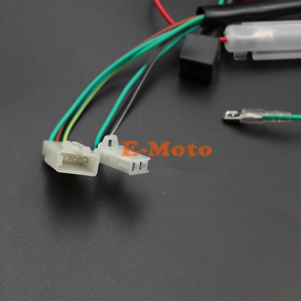 50cc 70cc 90cc 110cc 125cc CDI Wire Harness STATOR Assembly Wiring Set ATV Electric Quad Pit Bike Go Kart new E-Moto