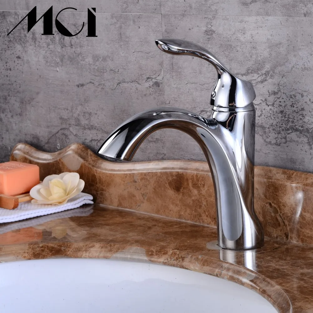 Best Bathroom Basin Sink Faucet Single Handle Kitchen Tap hot and cold water Basin Faucet Kitchen Faucet Torneiras Mci